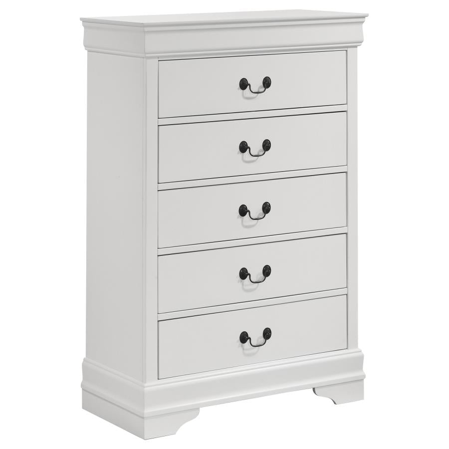 Louis Philippe   Bedroom Set Cappuccino