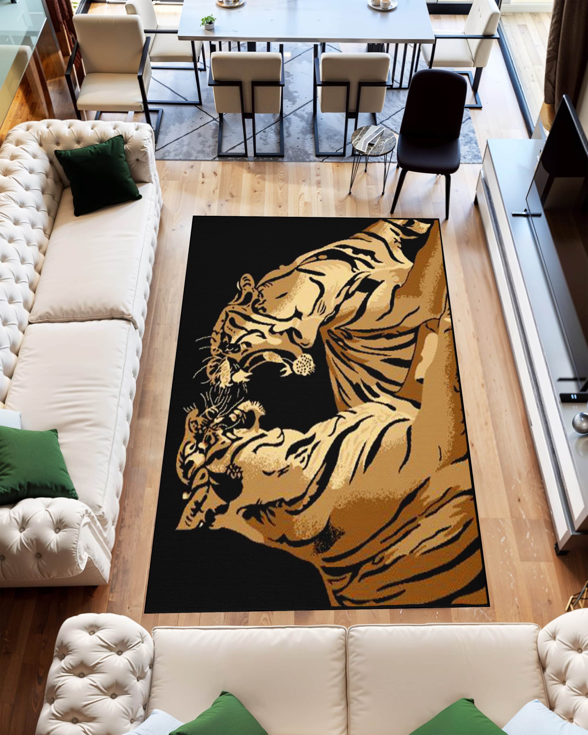 STAR Rug DESIGN 1108 Double Tiger