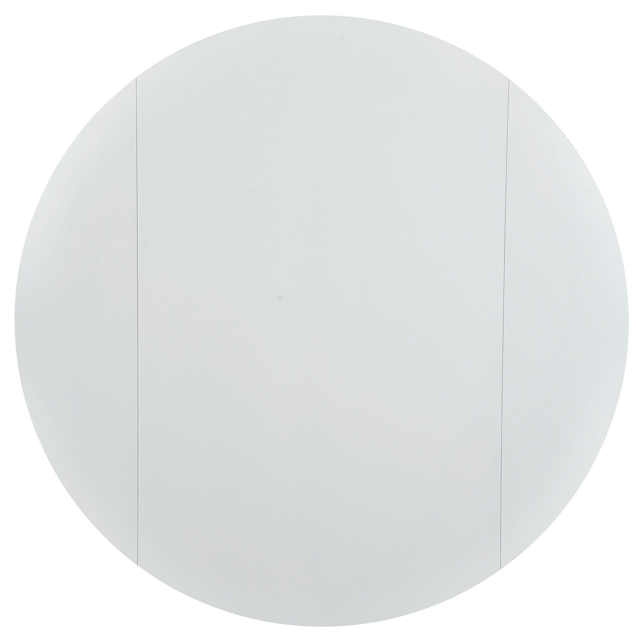 Bucknell 3-piece Round Drop Leaf Dining Table Set White