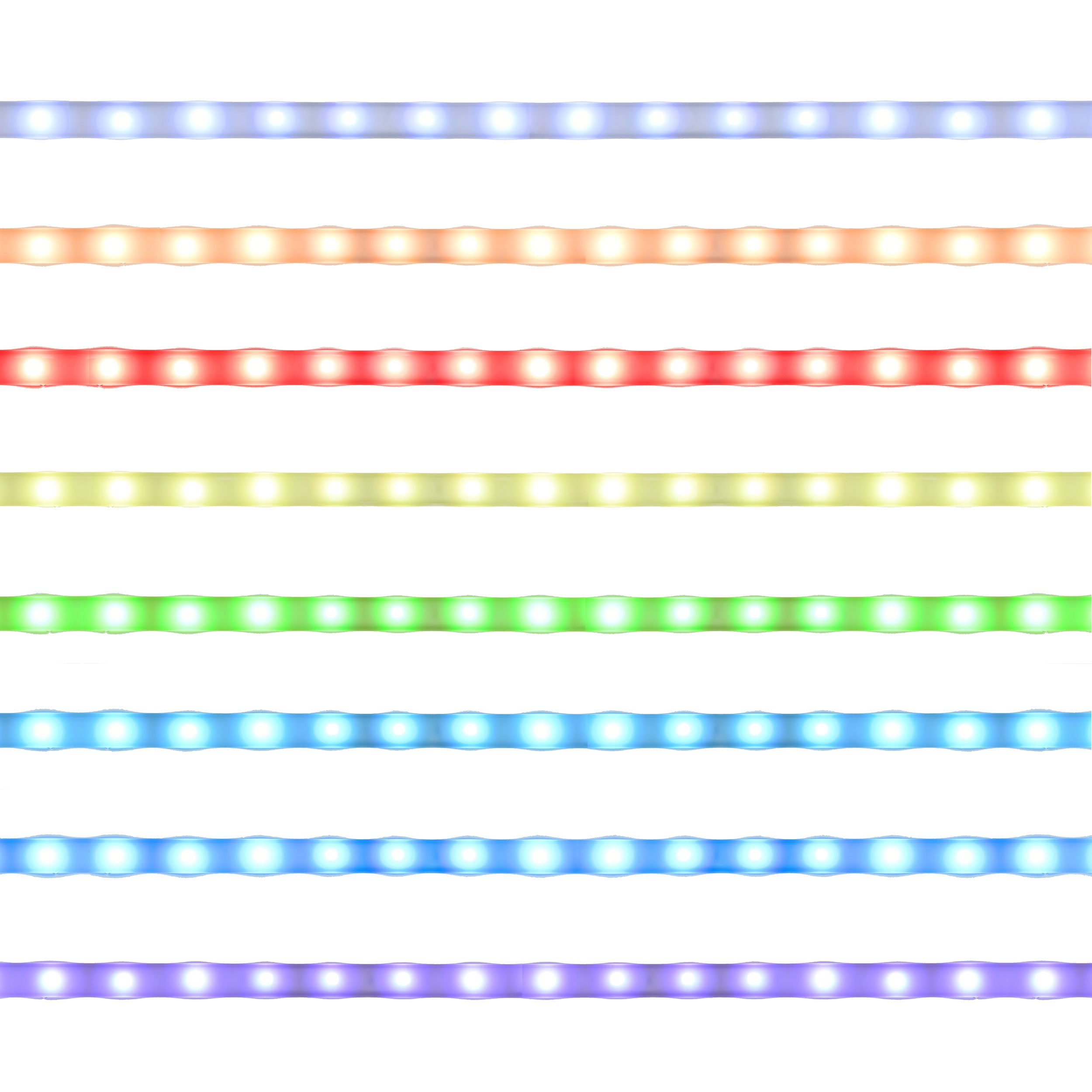 Araceli Freestanding LED Home Bar Cabinet White High Gloss