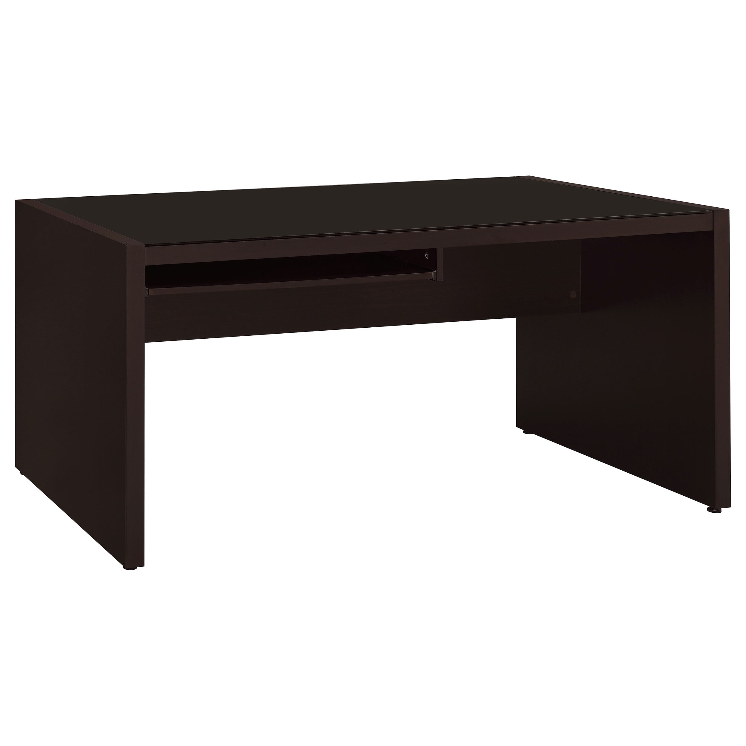 Skeena  Home Office Computer Desk Set Cappuccino