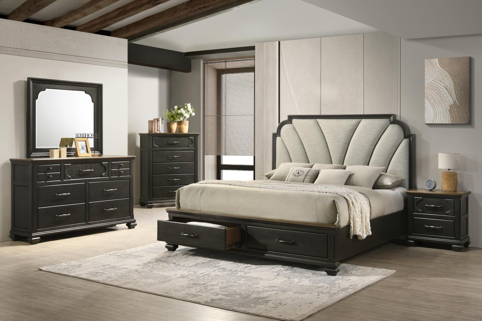 Grey Bedroom Set