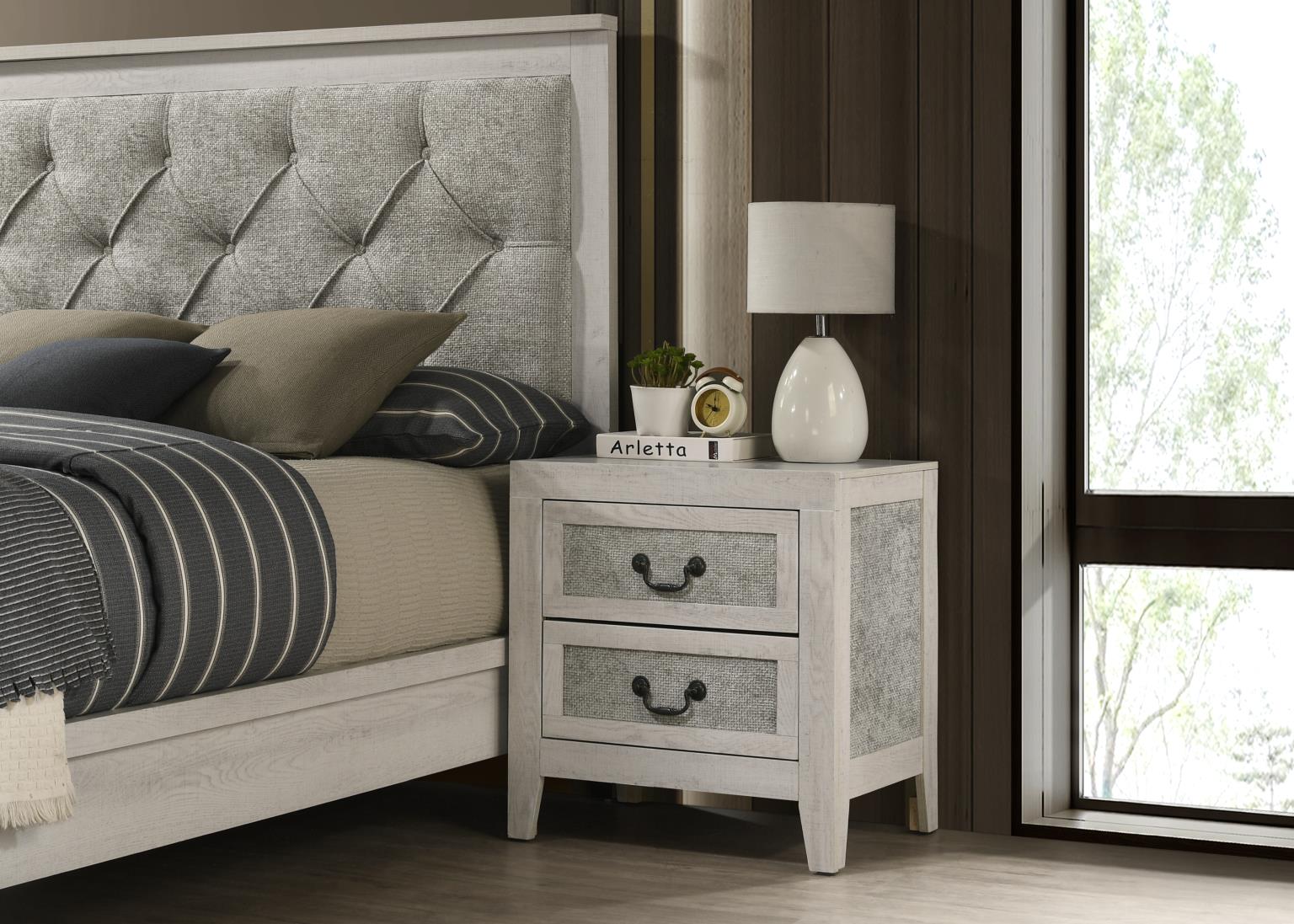 QUEEN/KING BED FRAME - DRESSER - MIRROR - CHEST - NIGHTSTAND