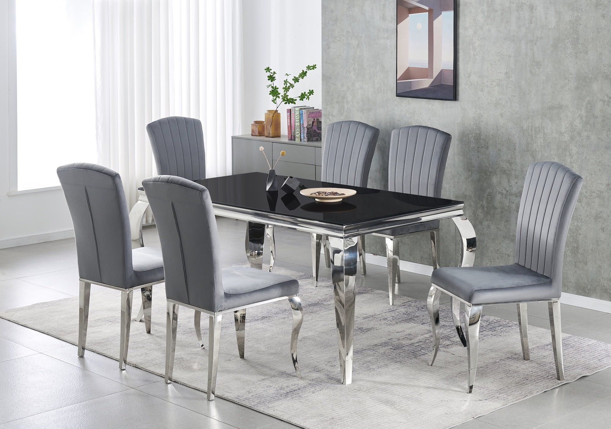 Dining Table and 6 Chairs