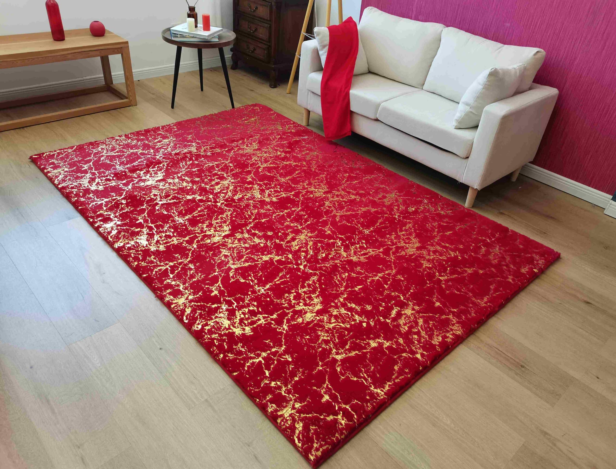 TIMMY-S SHAGGY Rug TD3396-B13-DK.BEIGE+SILVER