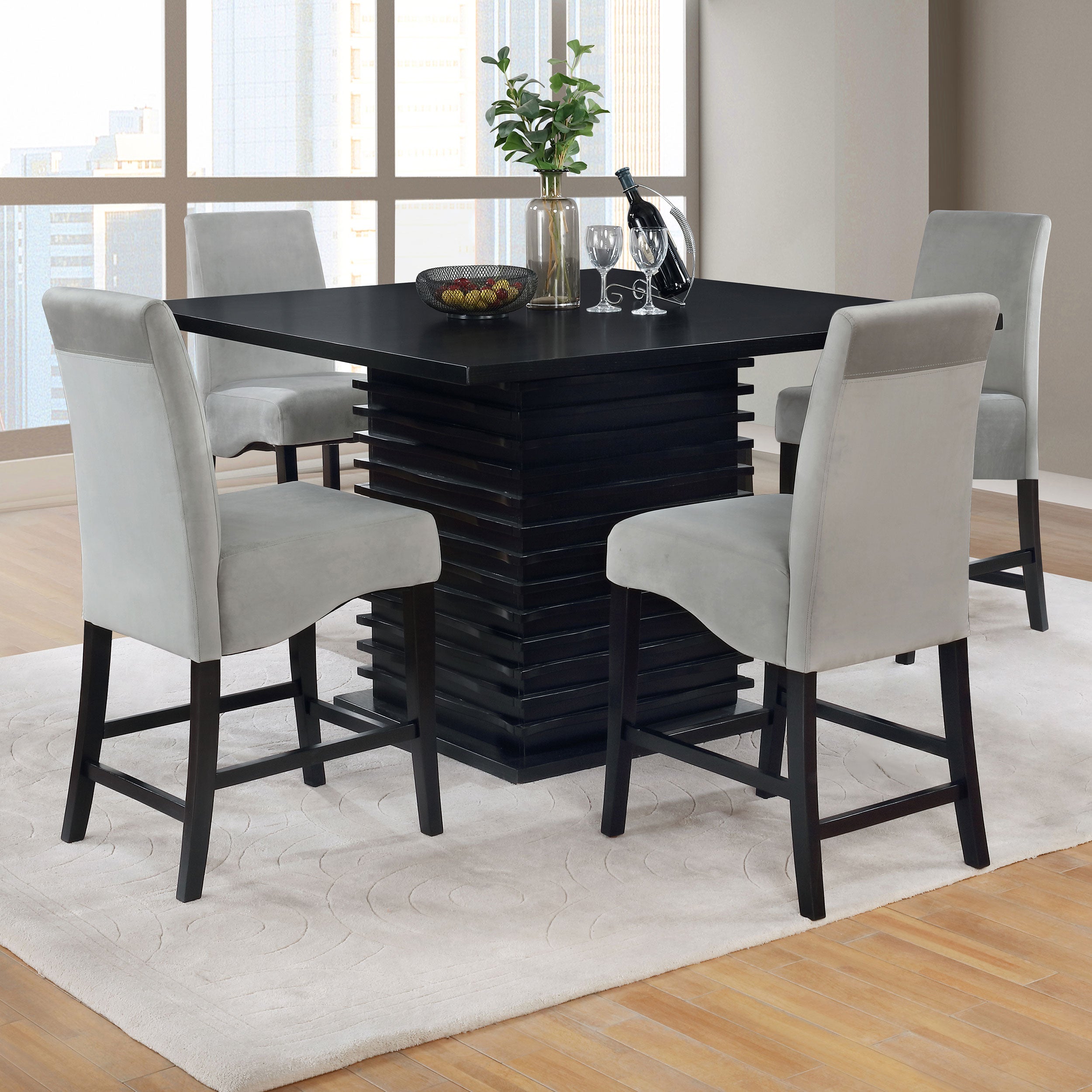 Stanton Square Counter Height Dining Table Set