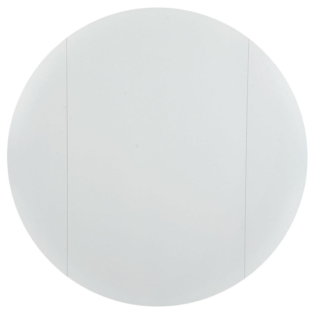 Bucknell 3-piece Round Drop Leaf Dining Table Set White