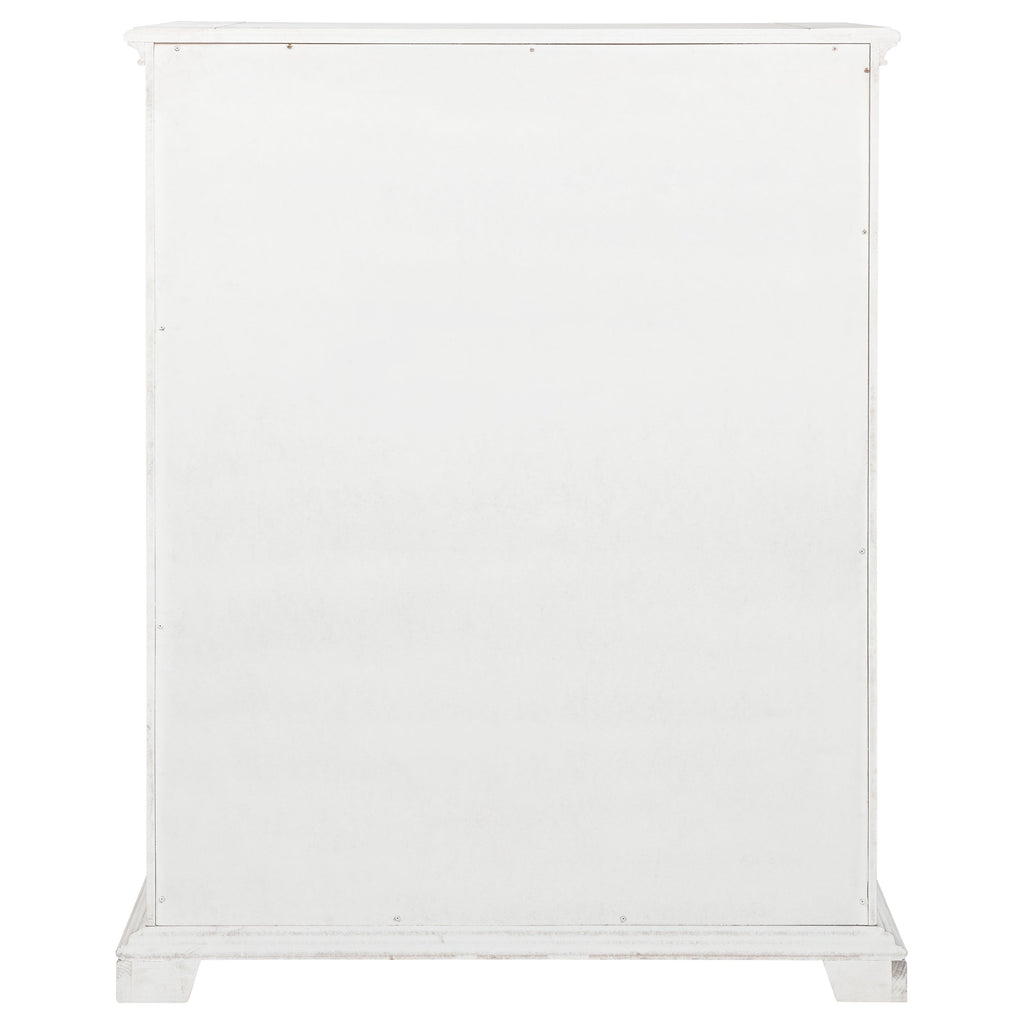 McKinney 5-drawer Bedroom Chest of Drawers Vintage White