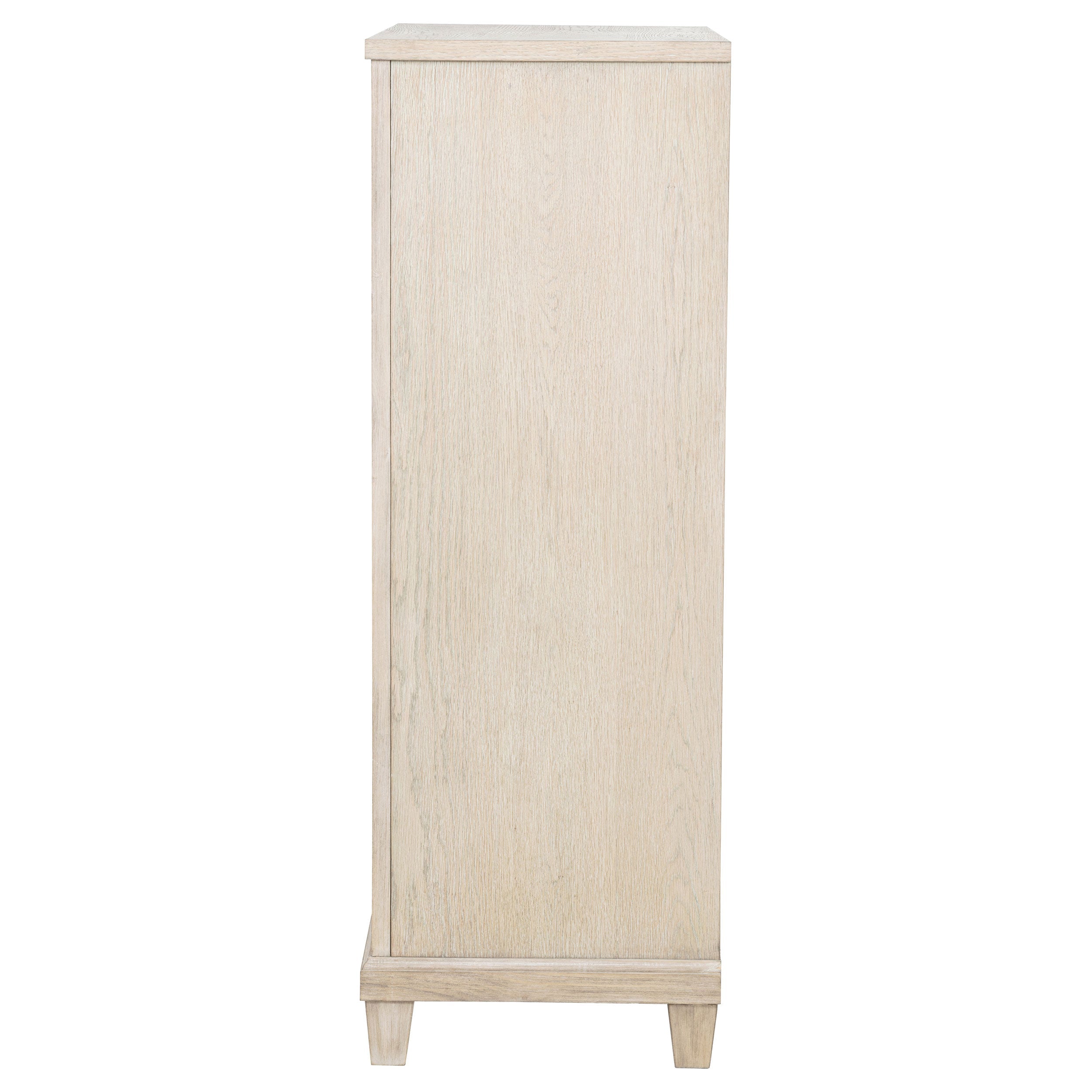 Pembroke 5-drawer Chest of Drawers Washed Oak