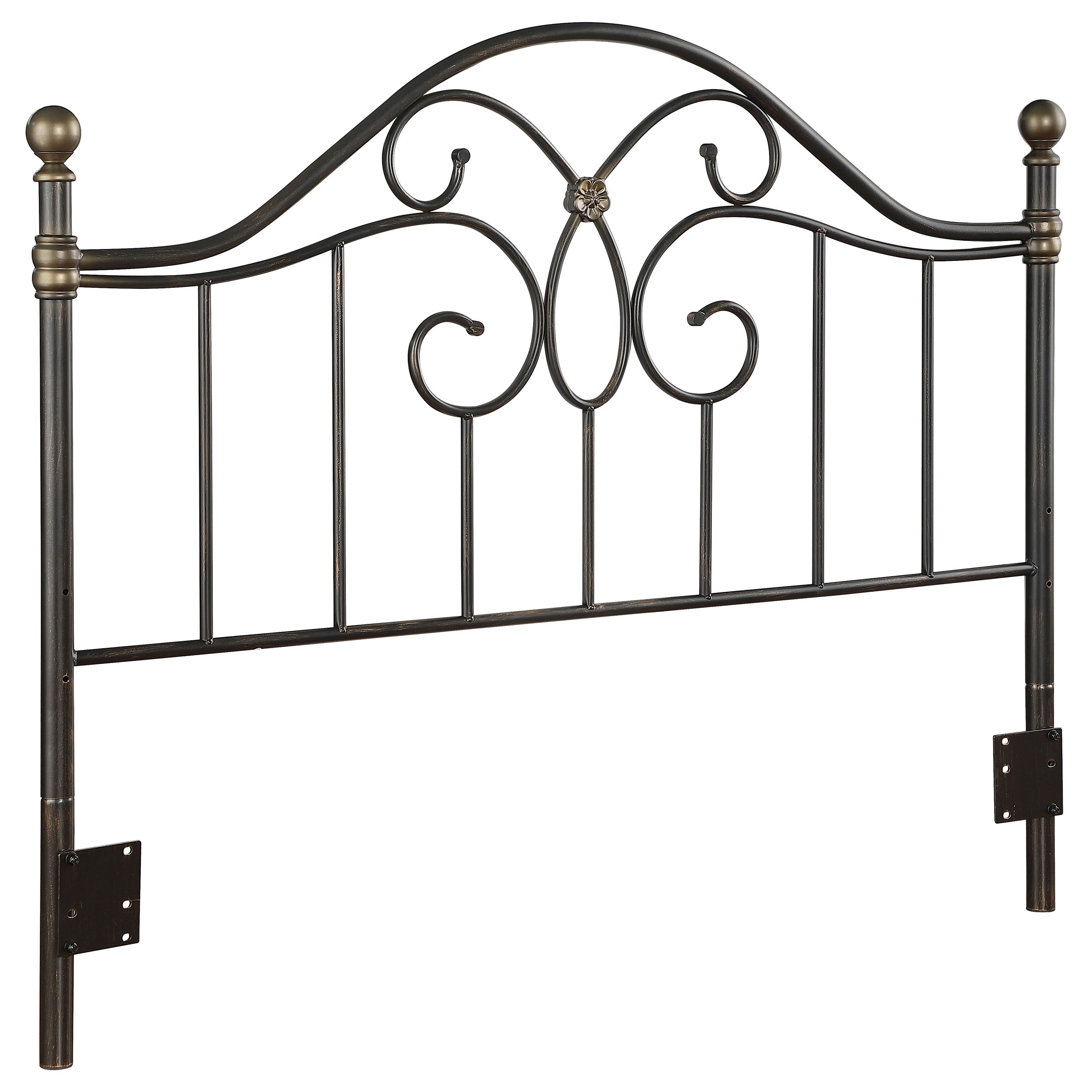 Bailey Metal  or  Open Frame Headboard Black