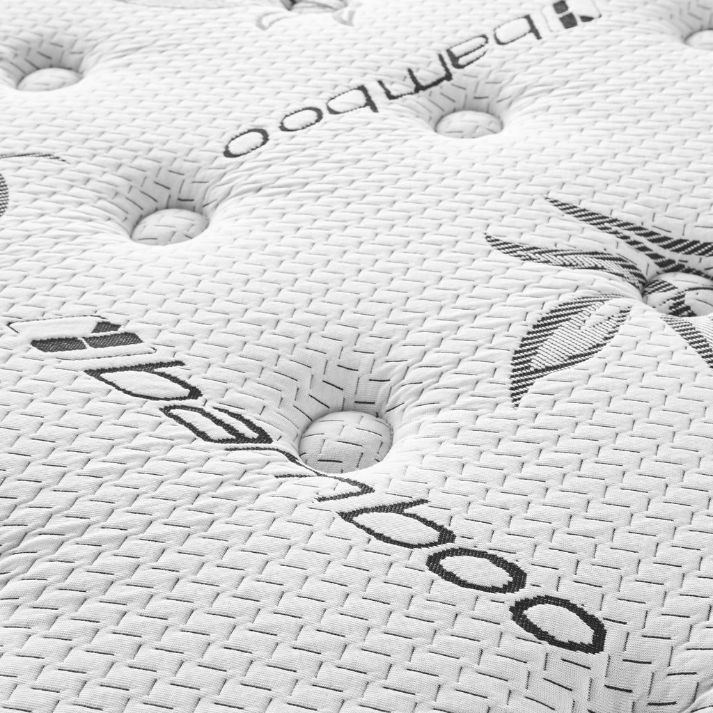 Sommet 13-inch Bamboo Euro Top Memory Foam Hybrid Mattress