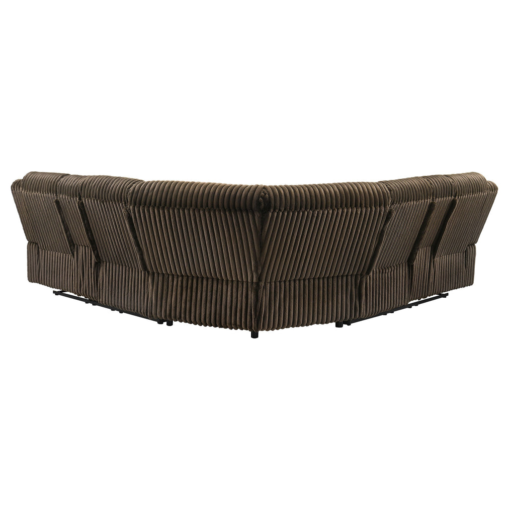 Atkinson Upholstered Reclining Sectional Sofa