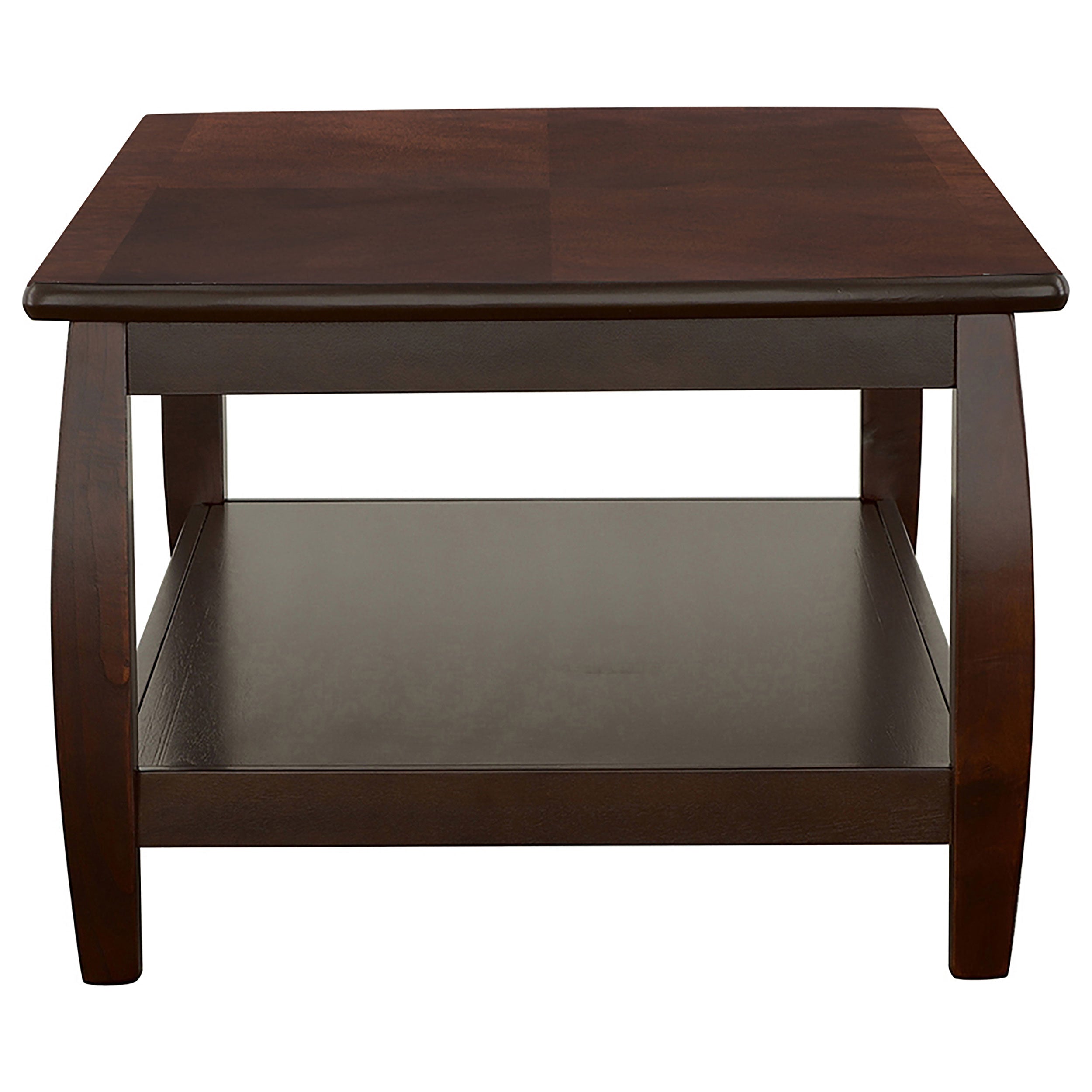 Dixon 1-shelf Rectangular Wood Coffee Table Espresso