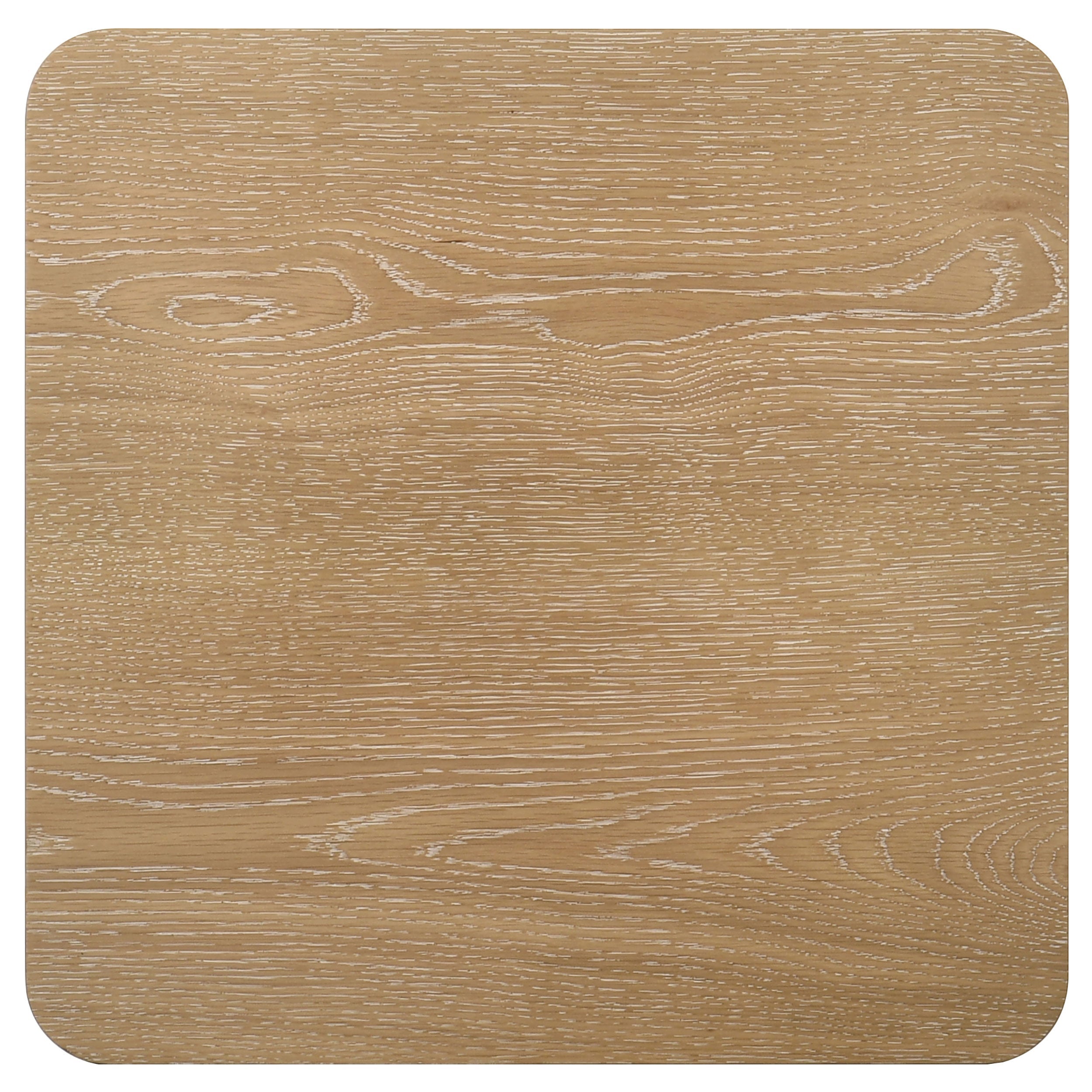 Castlewood Engineered Wood Accent Side End Table Light Oak