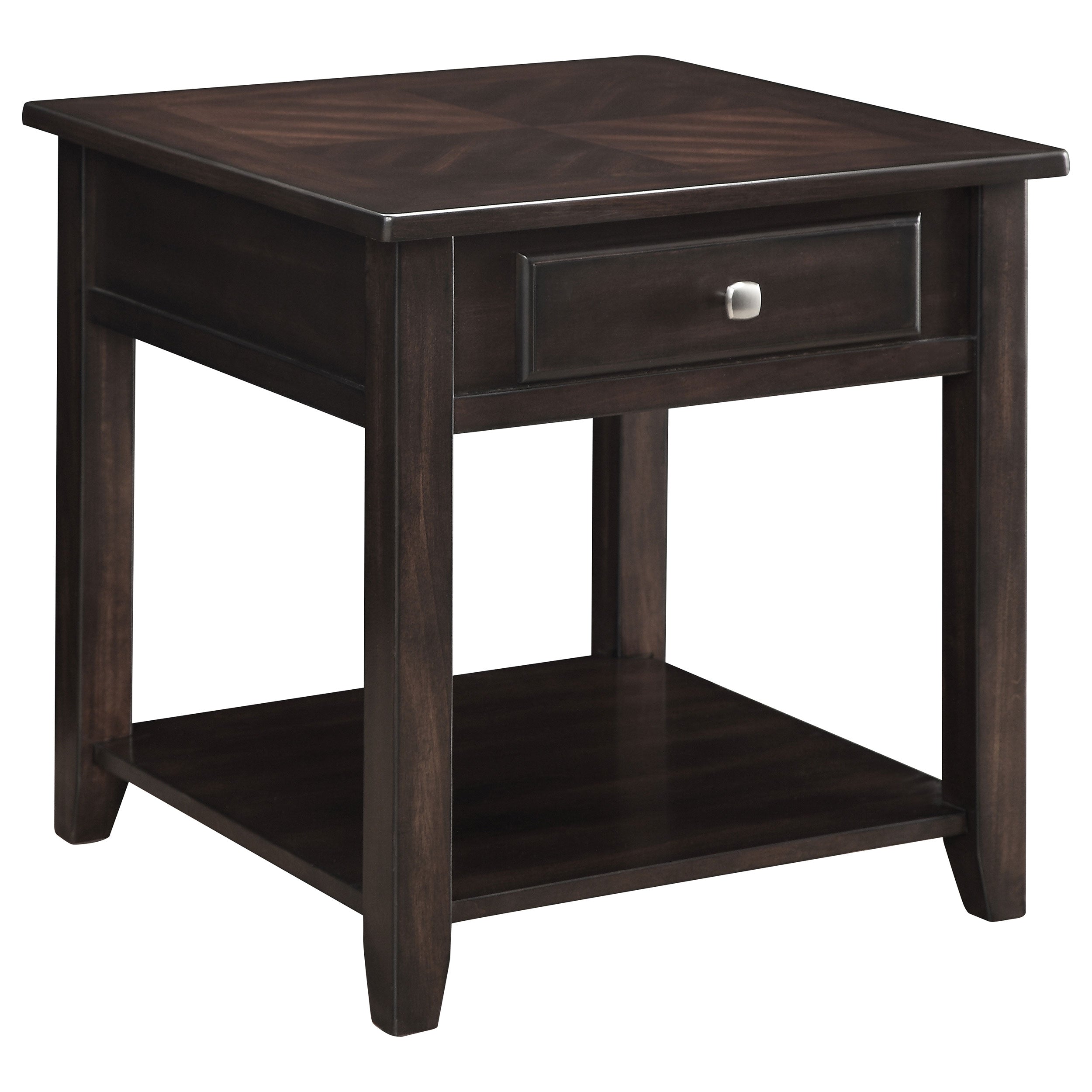 Bradford  Lift Top Coffee and End Table Set Walnut