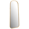 Simeon 20 x 52 Inch Full Length Floor Mirror Antique Gold