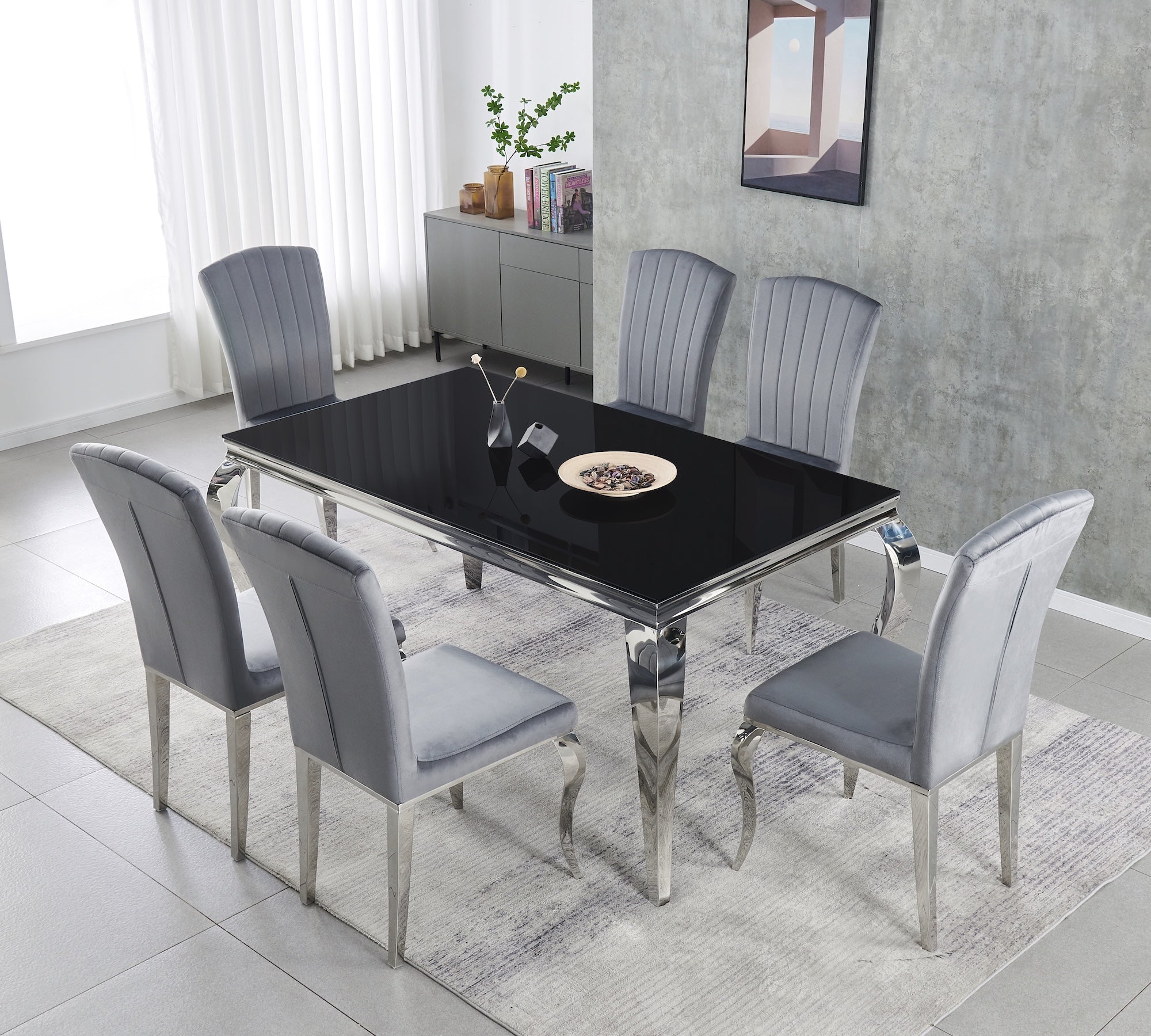 Dining Table and 6 Chairs