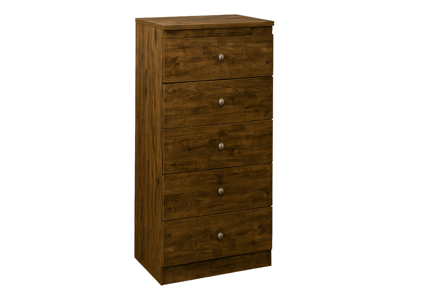 5 Drawer Chest Smoke Wood