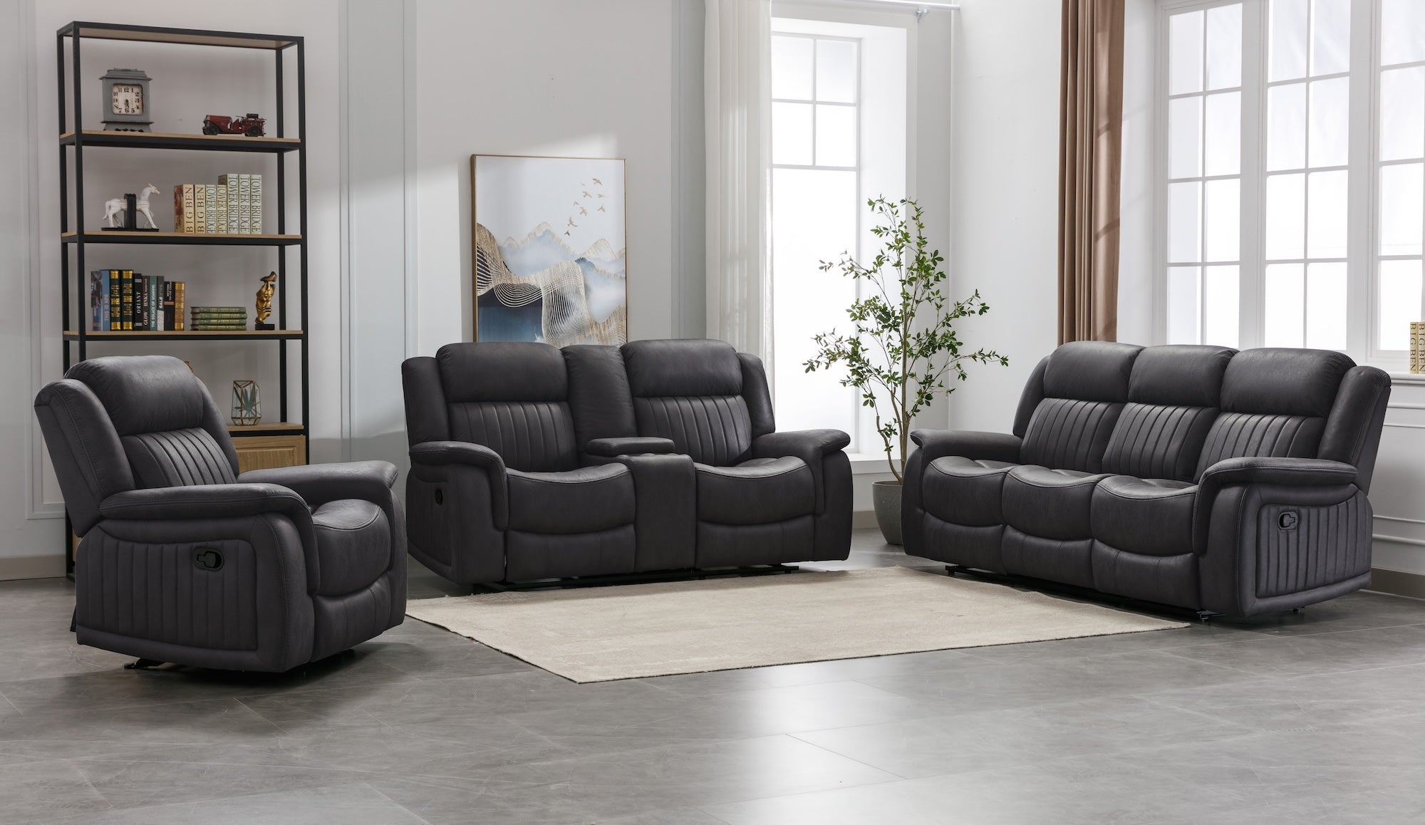 Reclining Living Room Set w/ Drop Table