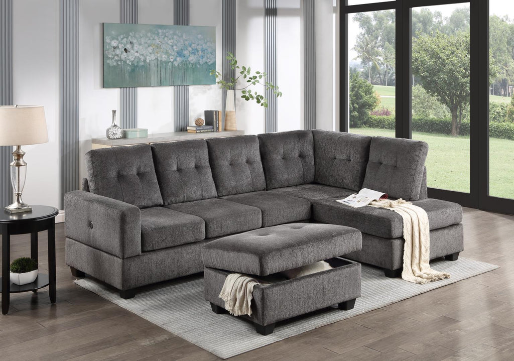 Abigail Gray Living Room Collection