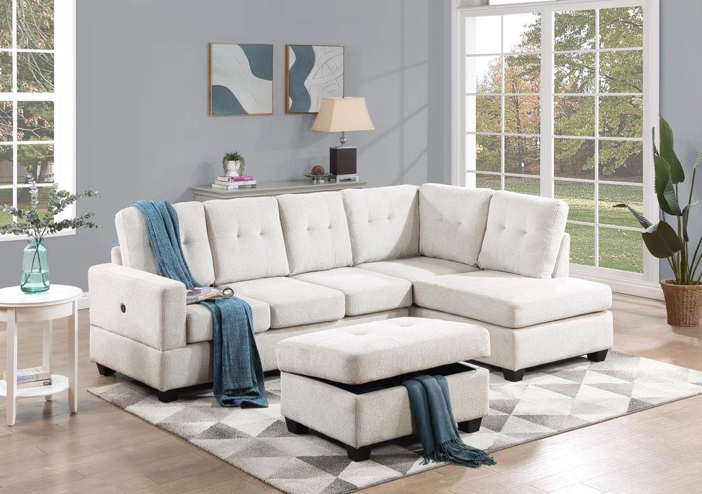 Abigaril Beige Living Room Collection