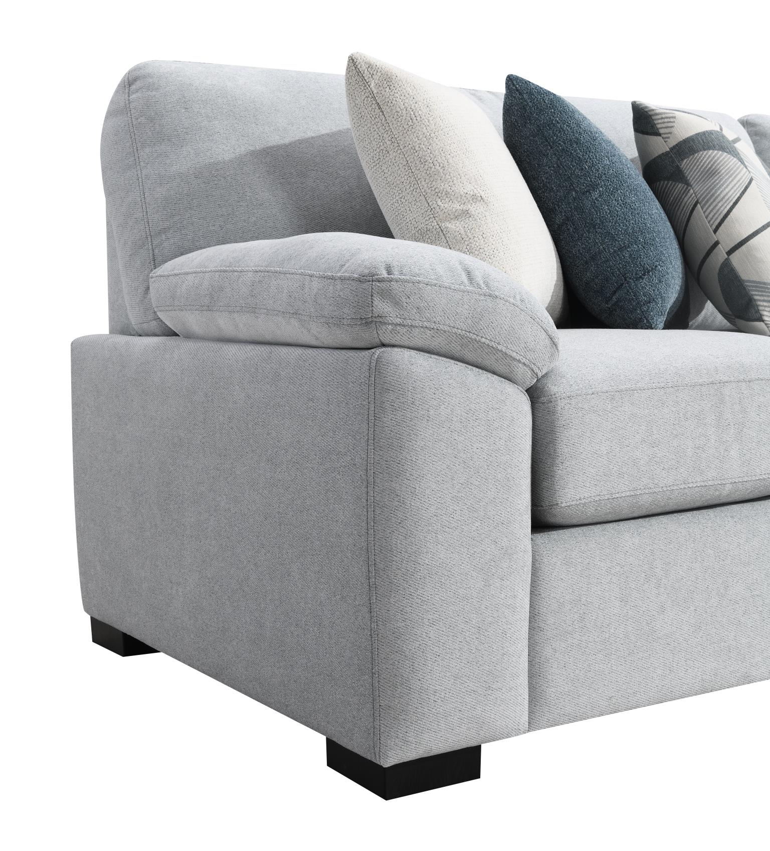 BLUE 2 PC SECTIONAL