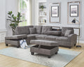 Alamo Charcoal Living Room Sectional